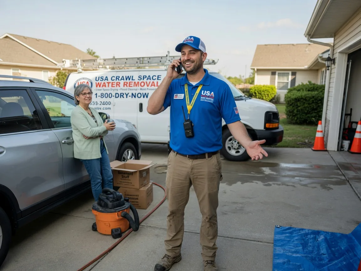 Crawl Space Water Removal Iowa Park, TX FAQs